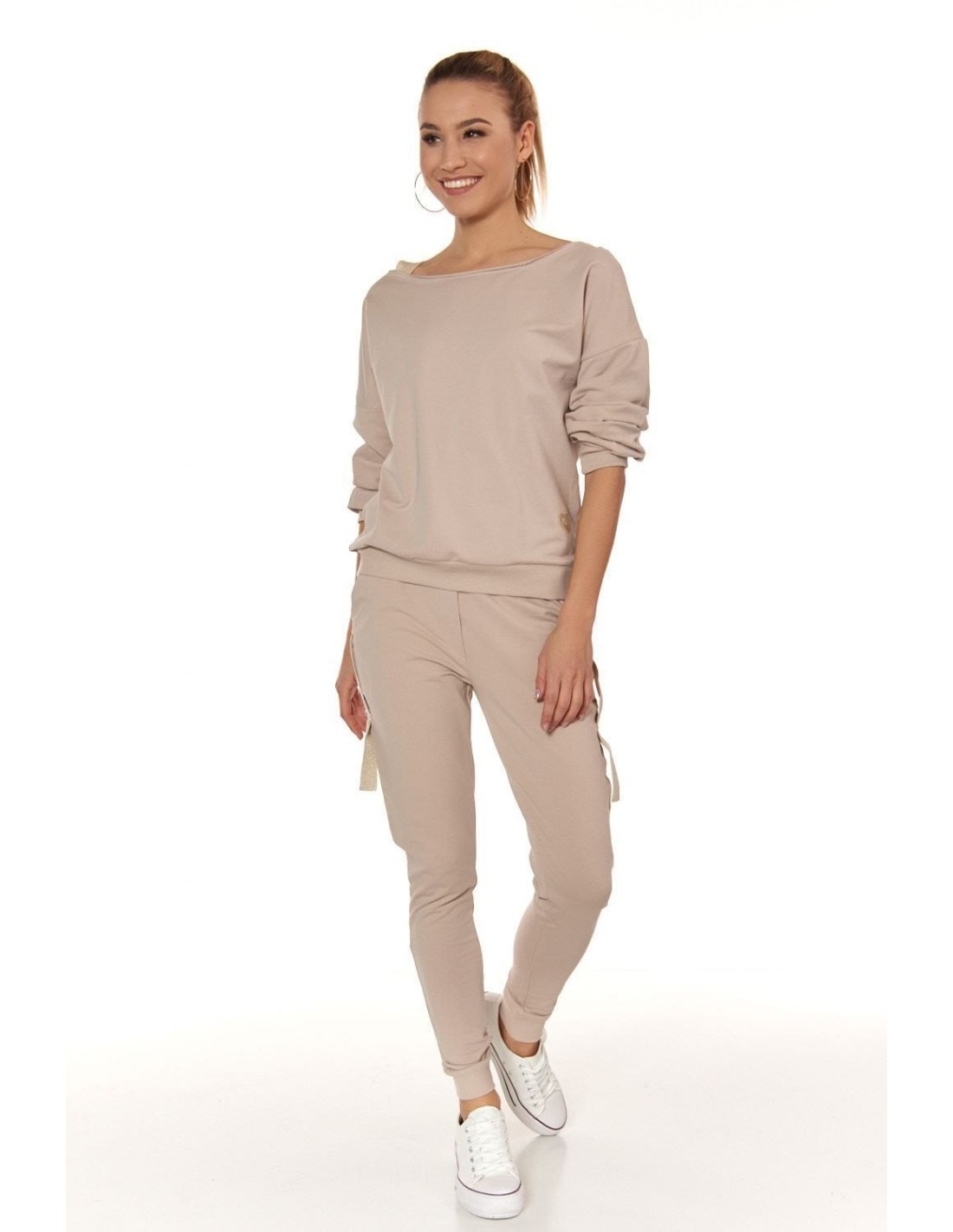 Alltags-Sportset für Damen, Beige 28130 – Online-Shop – Boutique